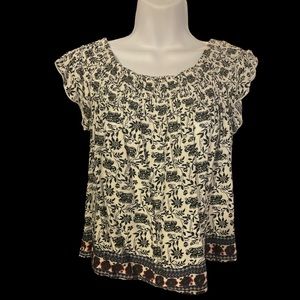 Rue21 Elephant Print Blouse